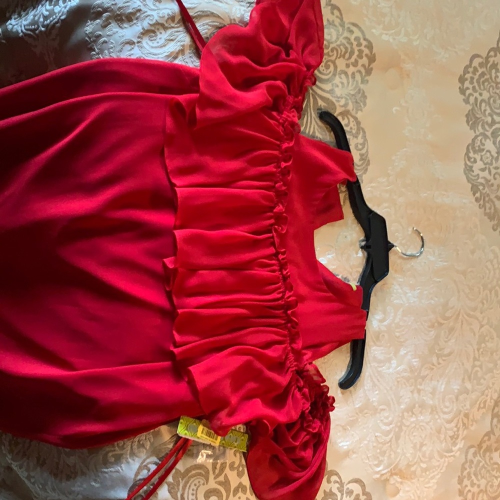Red dress
